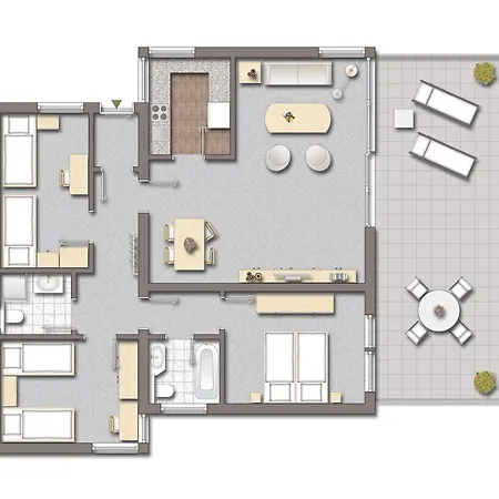 度假居 Ferienhaus Ahorn 17 - #127720 道恩